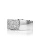 Sonia B 1.70ctw Micro Pave Diamond Ring in 14K White Gold